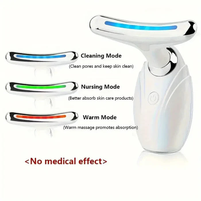 Face Lifting Intense Pulsed Wrinkles Reducing Massager, 7-in-1 Skin Care Tool