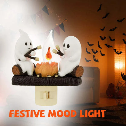 Halloween Ghost Campfire Night Light | 🔥 Hot Selling Now 👻