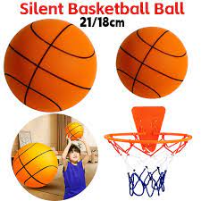 Home Indoor Toddler Children's Ball Elastic Ball Toy Silent Racket Basketball